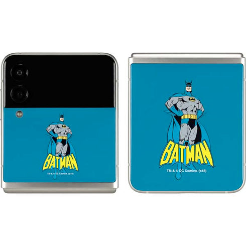DC Comics Batman Classic Art Pose Galaxy Z Flip3 5G Skin